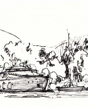 leros, inchiostro su carta, 2012